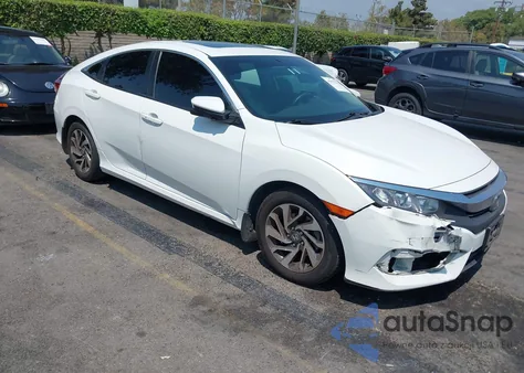 2016 Honda Civic Ex z USA, uszkodzony, nr VIN 2HGFC2F71GH555726